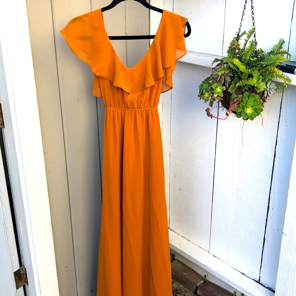 Baltic Born Ruffle Dress. Perfect for your next wedding or special event.